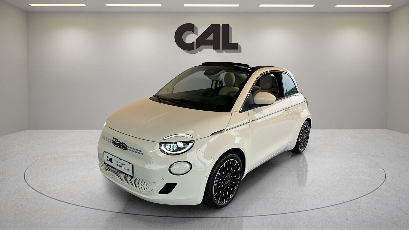 Fiat 500e 42 la Prima by Bocelli Cabrio
