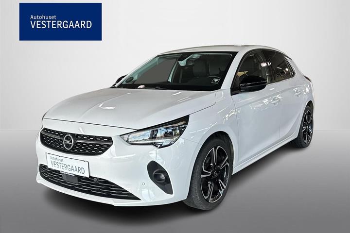 Hvid Opel Corsa fra 2021