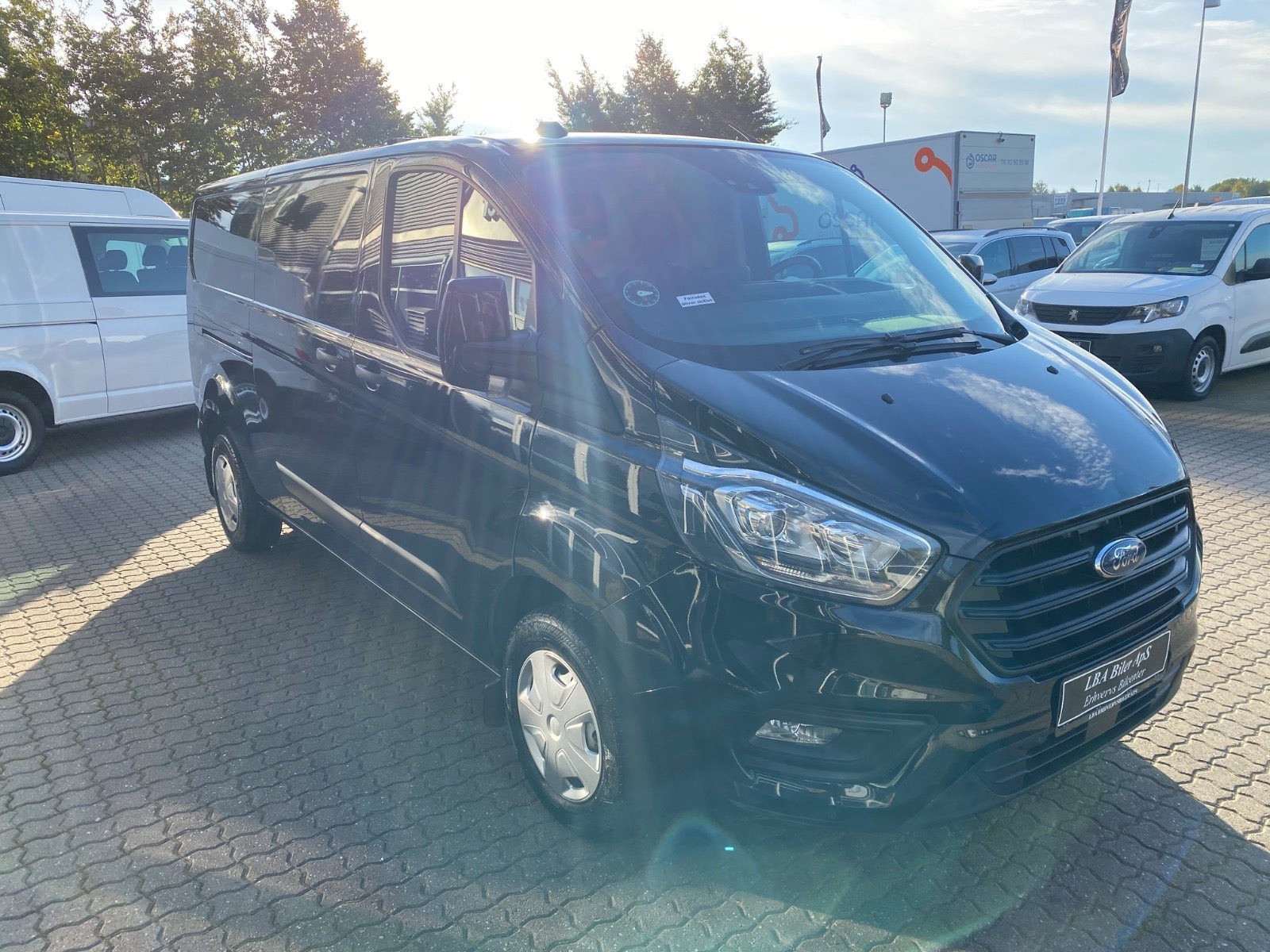 Sort Ford Transit Custom 300 L2 fra 2022