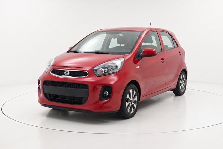 Rød Kia Picanto fra 2016