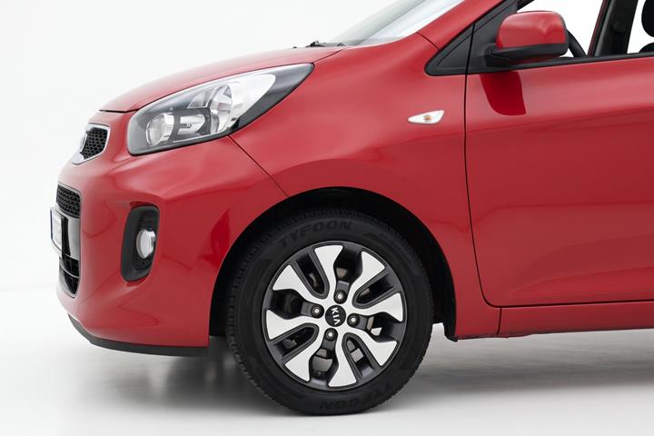 Rød Kia Picanto fra 2016