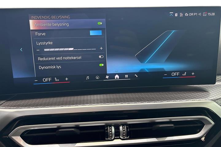 Grå BMW i4 fra 2023