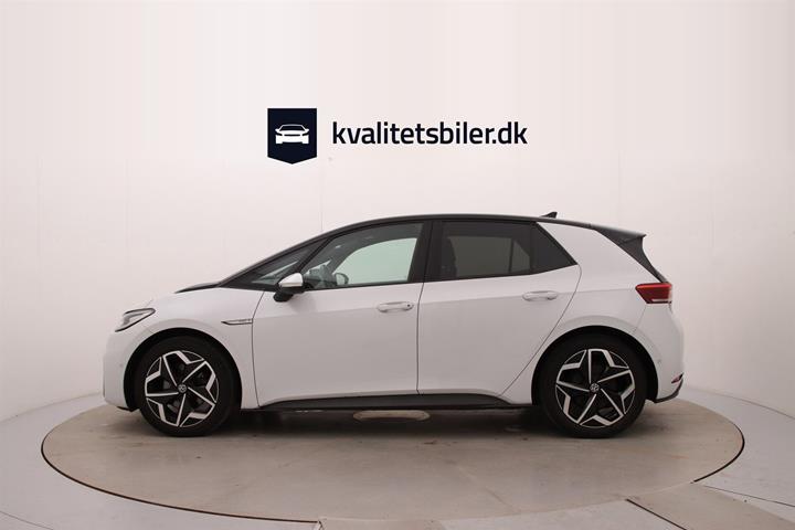 Hvid VW ID.3 fra 2023