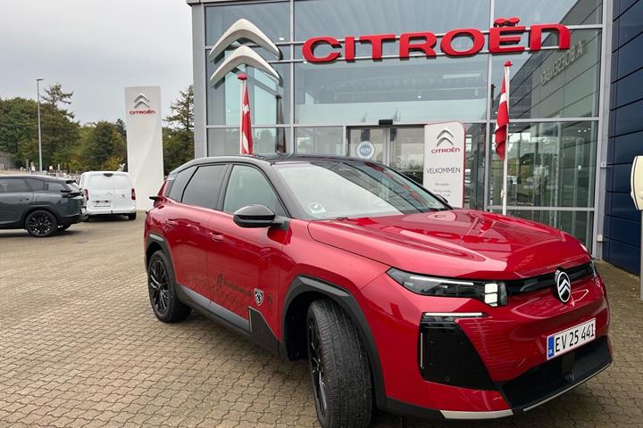 Rød Citroën ë-C5 Aircross fra 2026