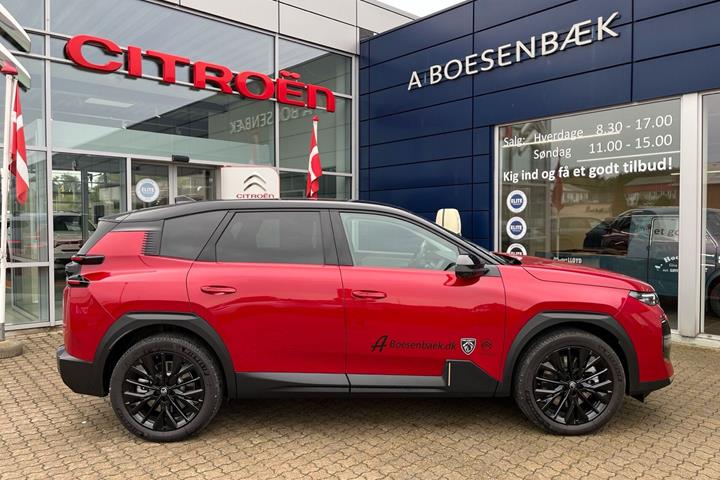 Rød Citroën ë-C5 Aircross fra 2026