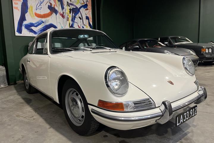 Hvid Porsche 912 fra 1966