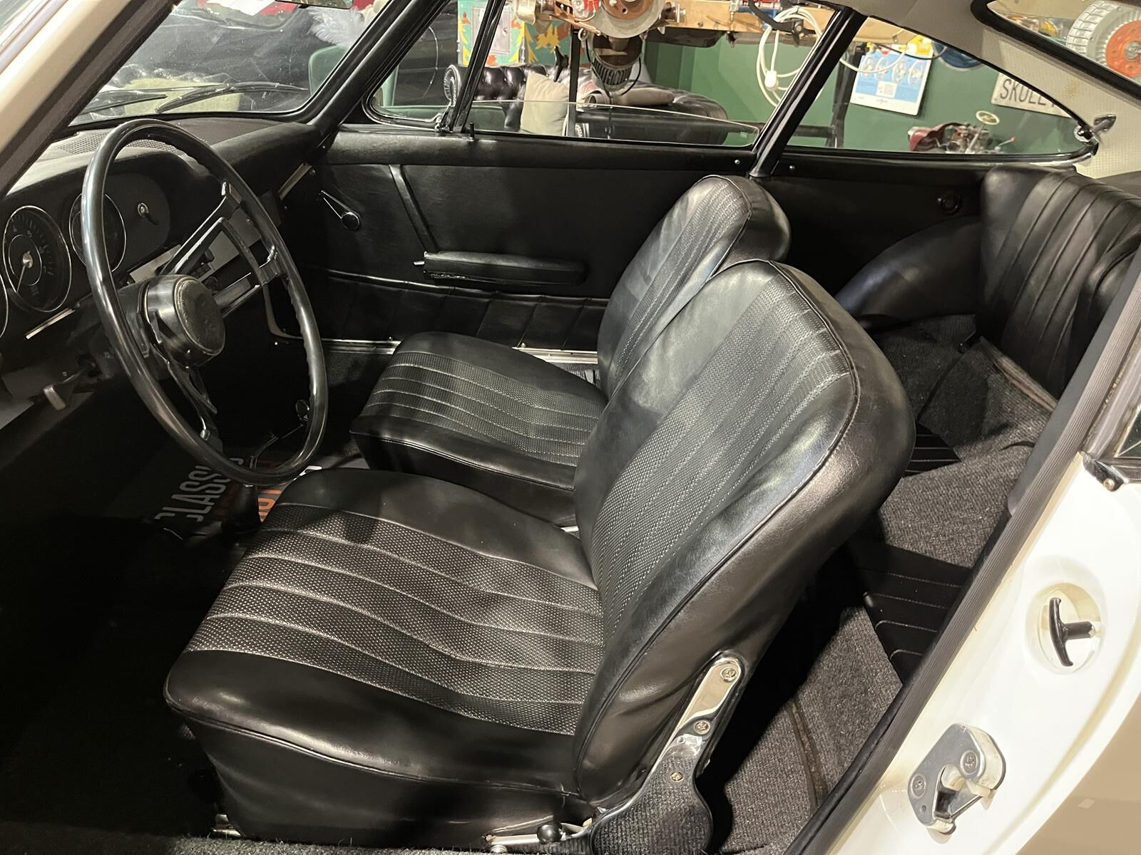 Hvid Porsche 912 fra 1966