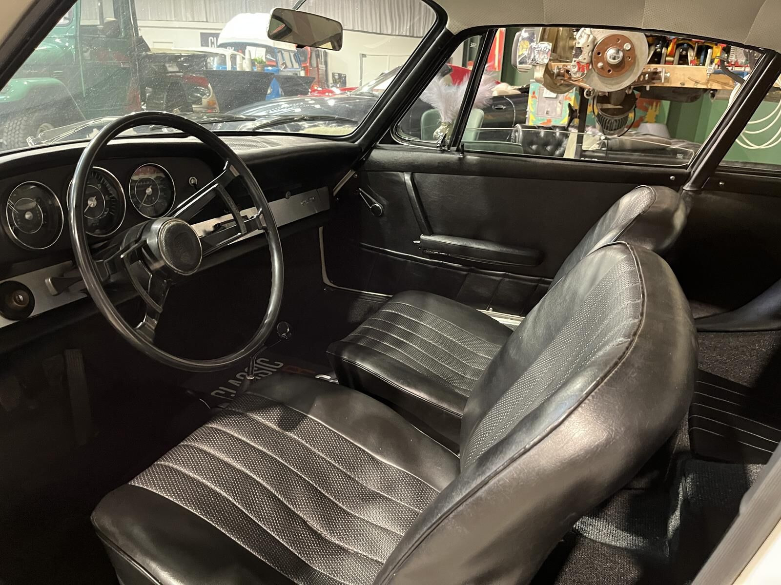 Hvid Porsche 912 fra 1966