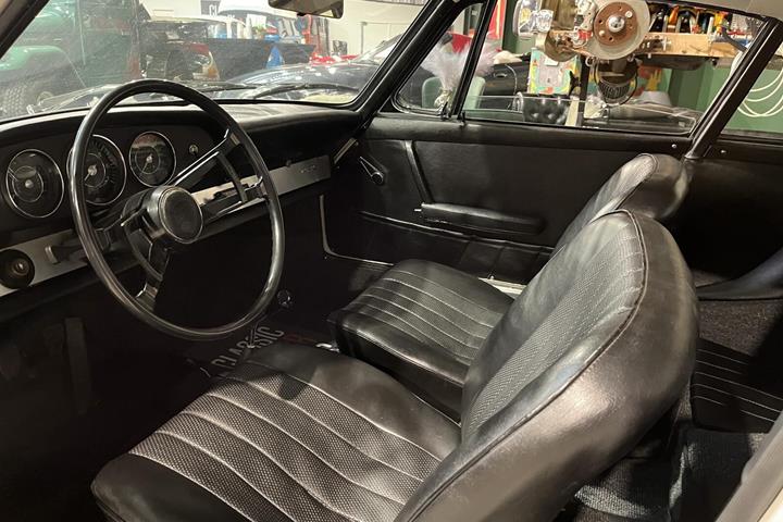 Hvid Porsche 912 fra 1966