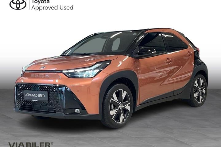 Sort Toyota Aygo X fra 2026
