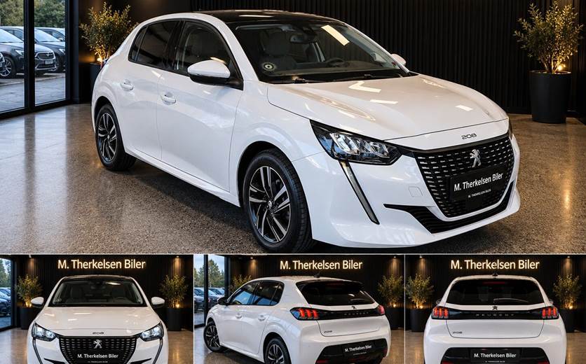 Peugeot 208 1,2 PureTech Allure Sky 100HK 5d 6g