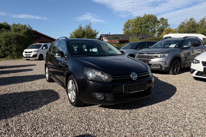 Sort VW Golf VI fra 2011