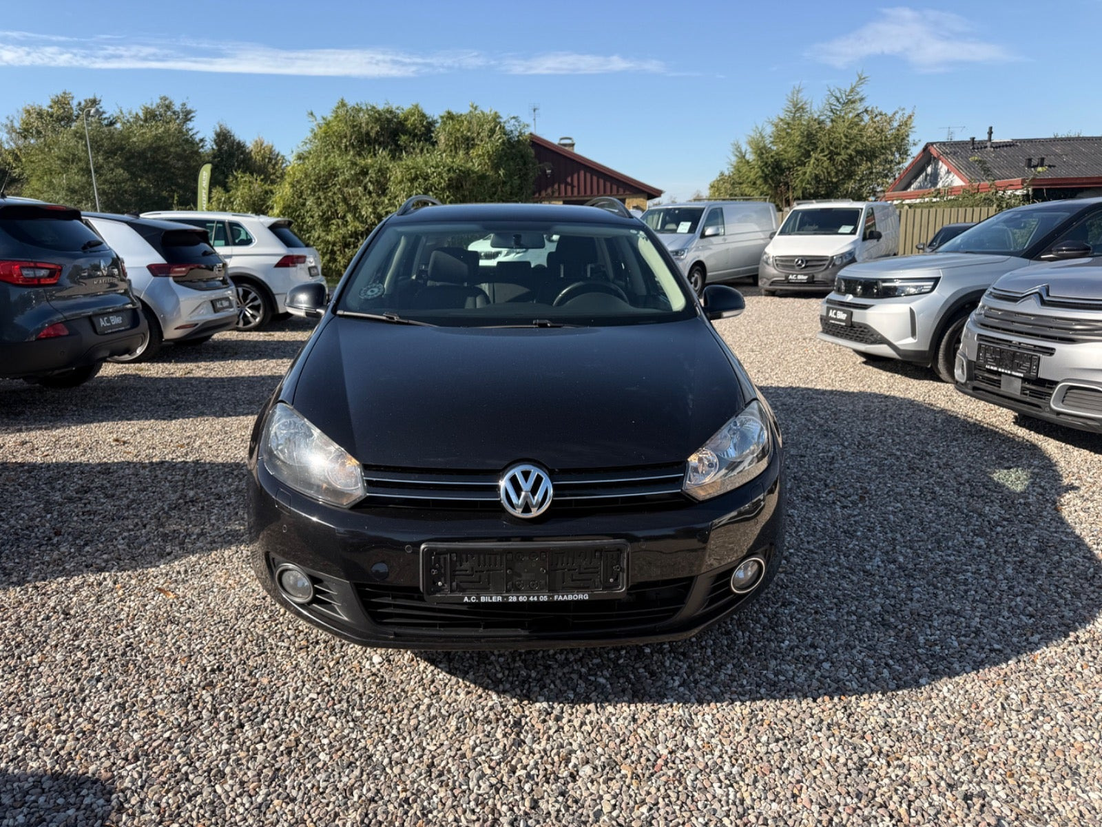 Sort VW Golf VI fra 2011