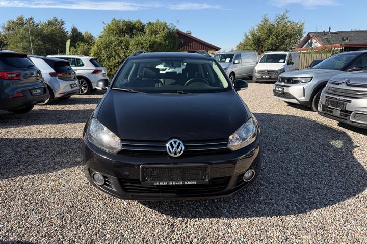 Sort VW Golf VI fra 2011