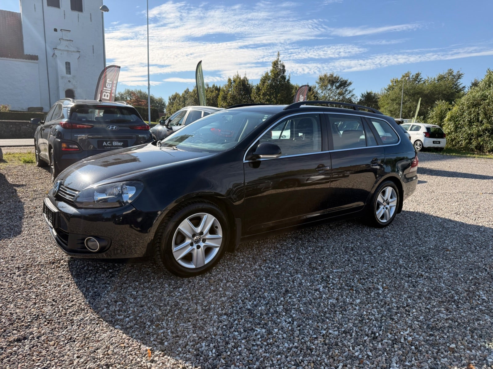 Sort VW Golf VI fra 2011