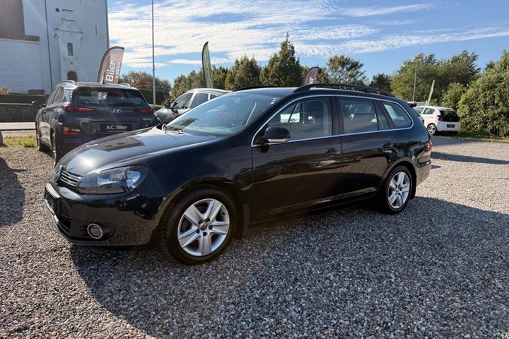 Sort VW Golf VI fra 2011