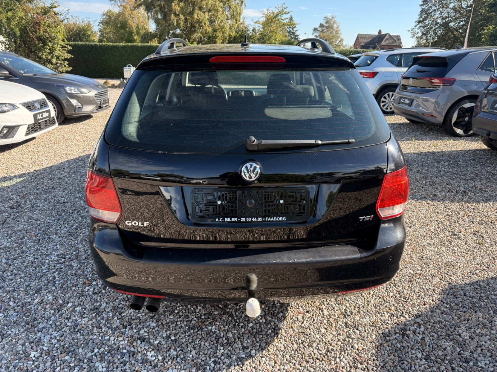 Sort VW Golf VI fra 2011