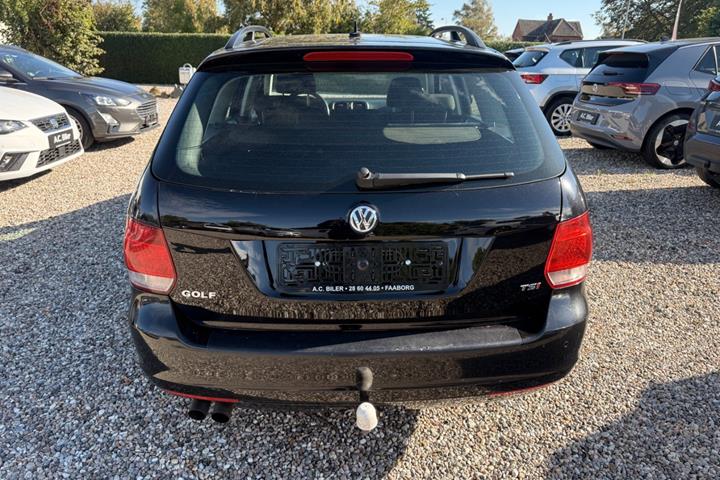 Sort VW Golf VI fra 2011