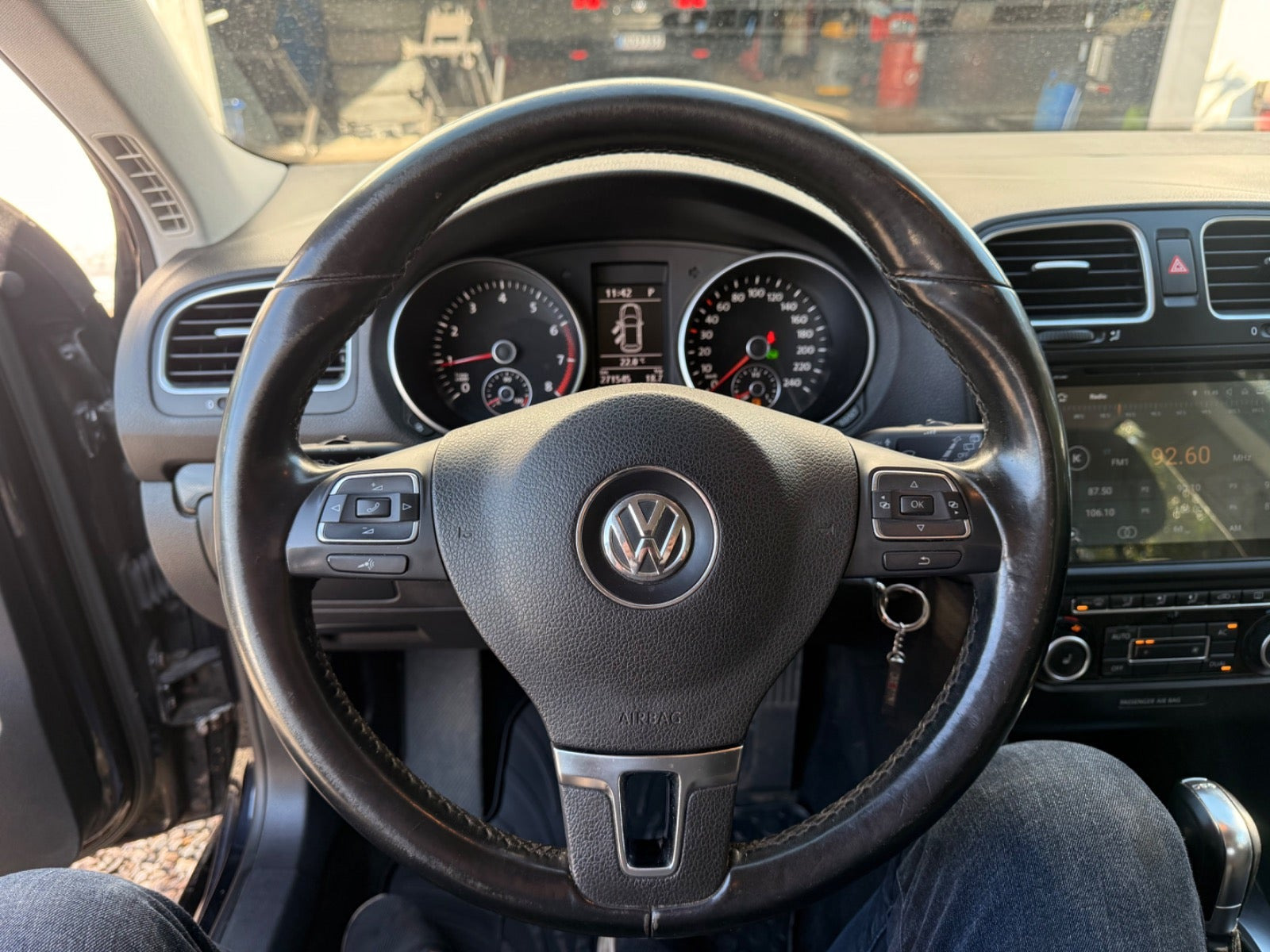 Sort VW Golf VI fra 2011