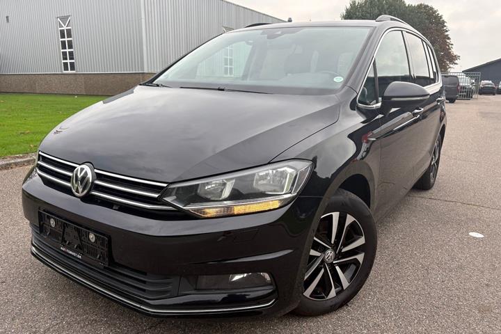 Sort VW Touran fra 2019