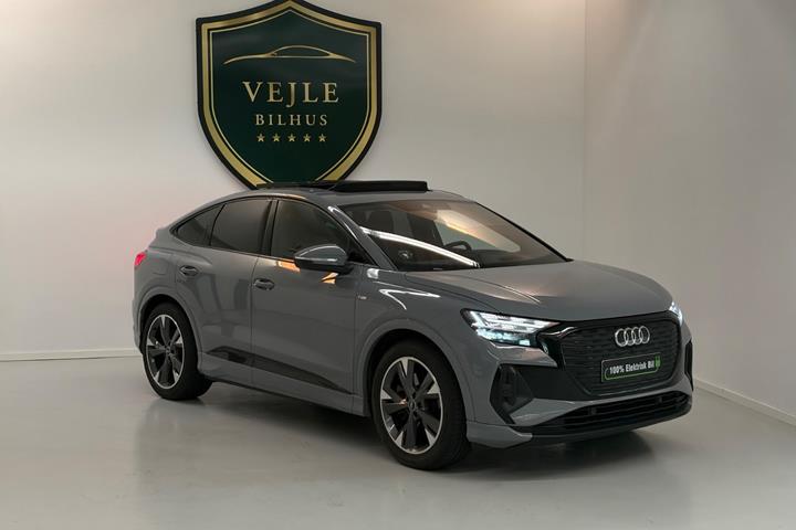 Grøn Audi Q4 e-tron fra 2022