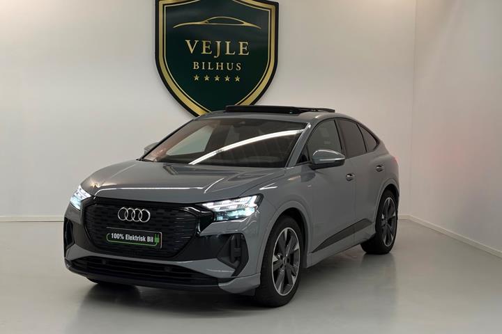 Grøn Audi Q4 e-tron fra 2022