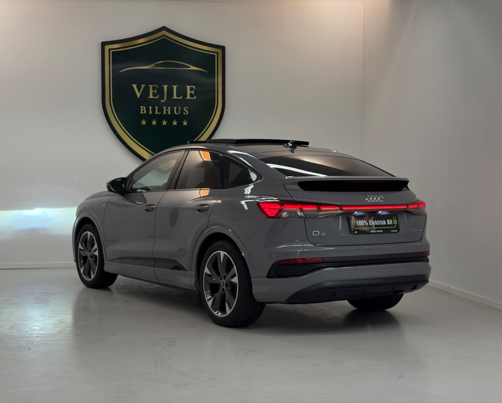 Grøn Audi Q4 e-tron fra 2022