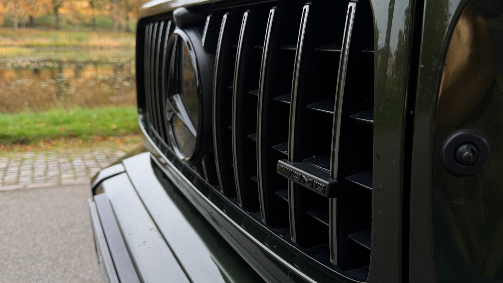 Grøn Mercedes G63 fra 2021