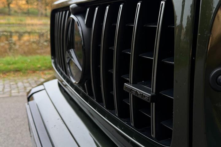 Grøn Mercedes G63 fra 2021
