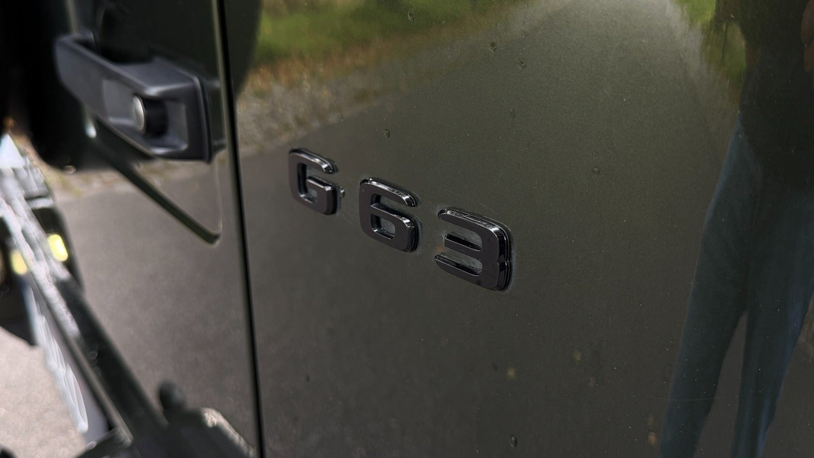 Grøn Mercedes G63 fra 2021