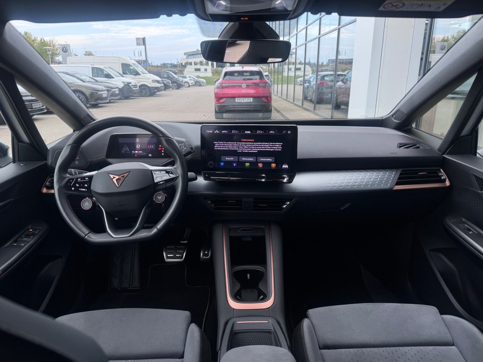 Hvid Cupra Born fra 2023
