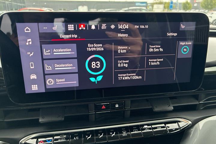 Sort Fiat 500e fra 2023