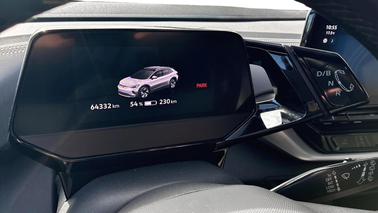 Blå VW ID.4 fra 2023