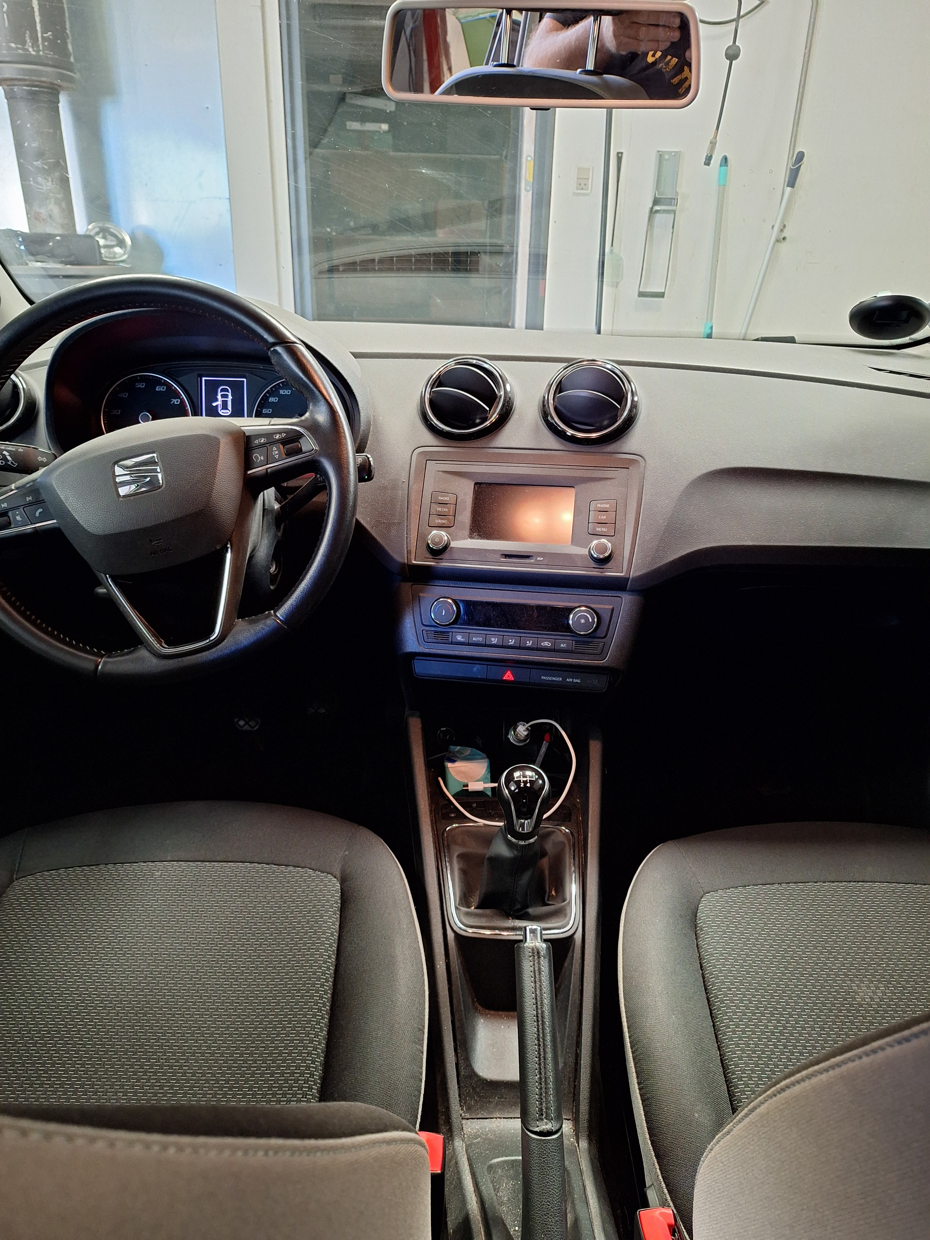 Sort Seat Ibiza fra 2015
