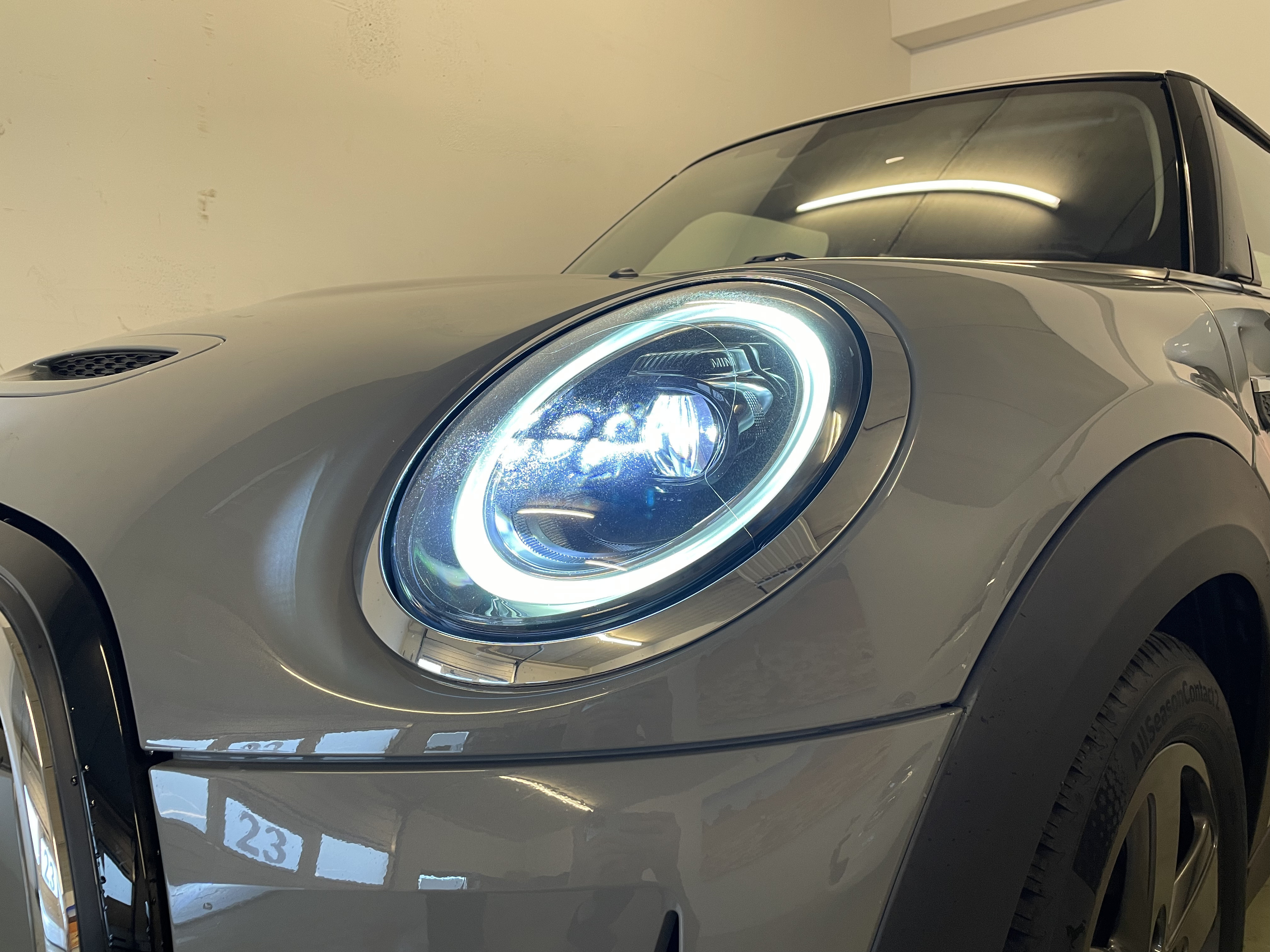 Grå Mini Cooper SE fra 2021