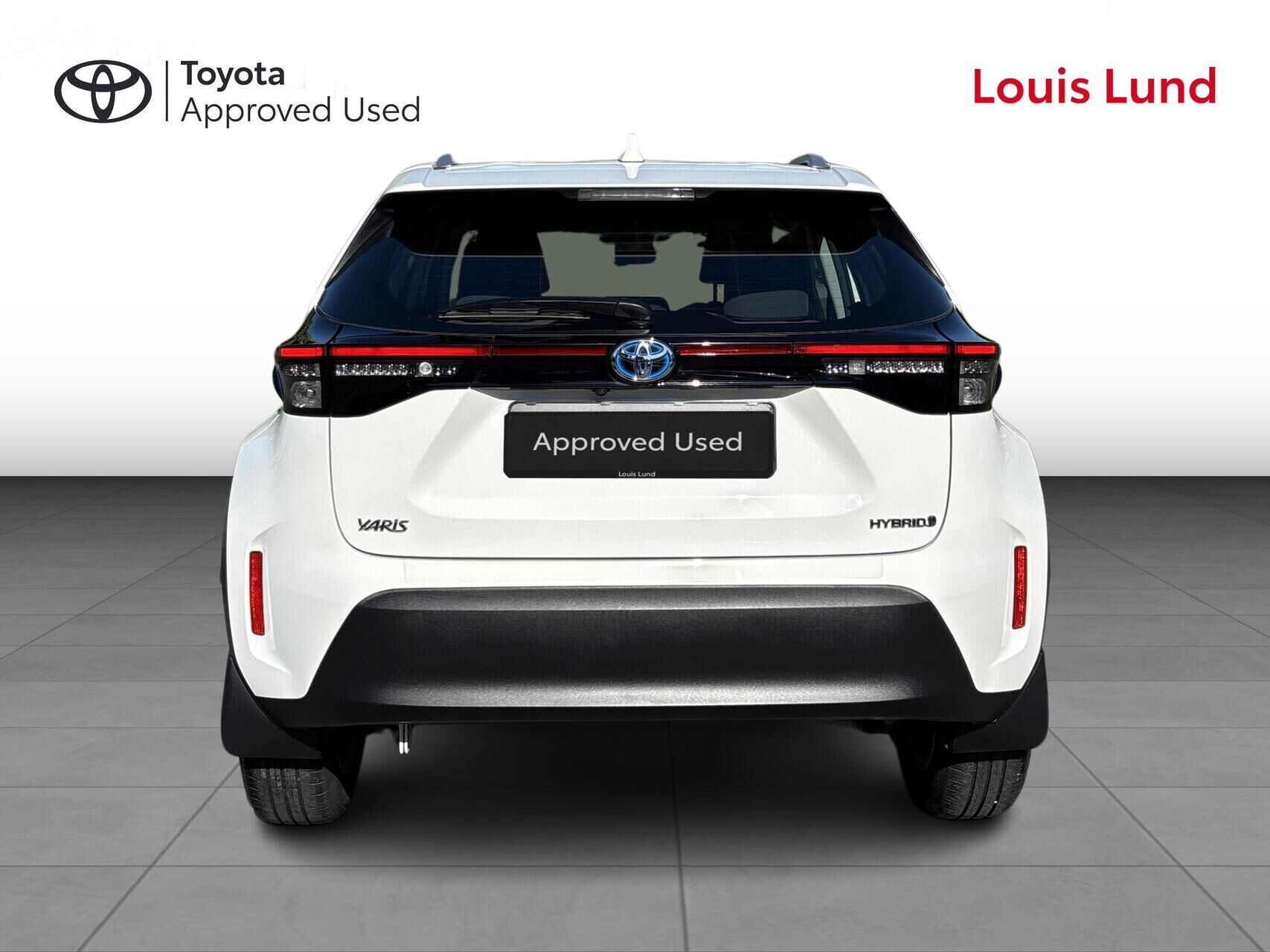 Hvid Toyota Yaris Cross fra 2022