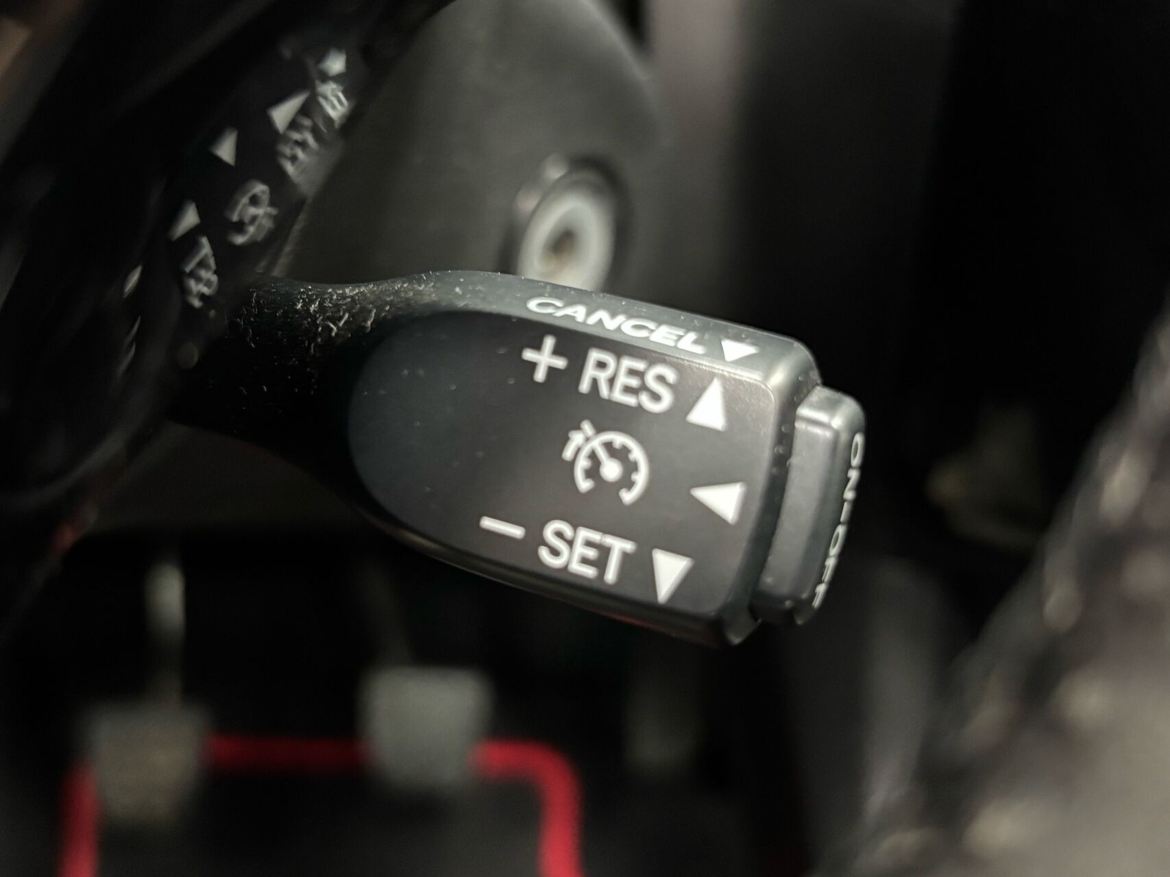 Rød Toyota Aygo fra 2015