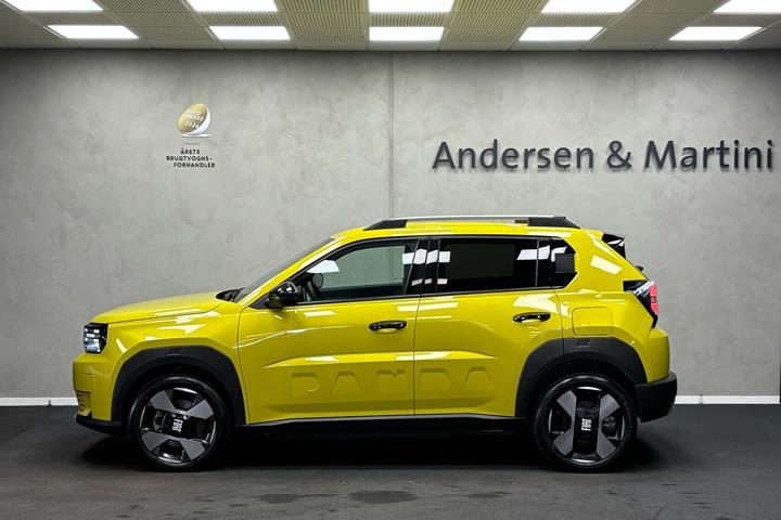 Gul Fiat Grande Panda fra 2025