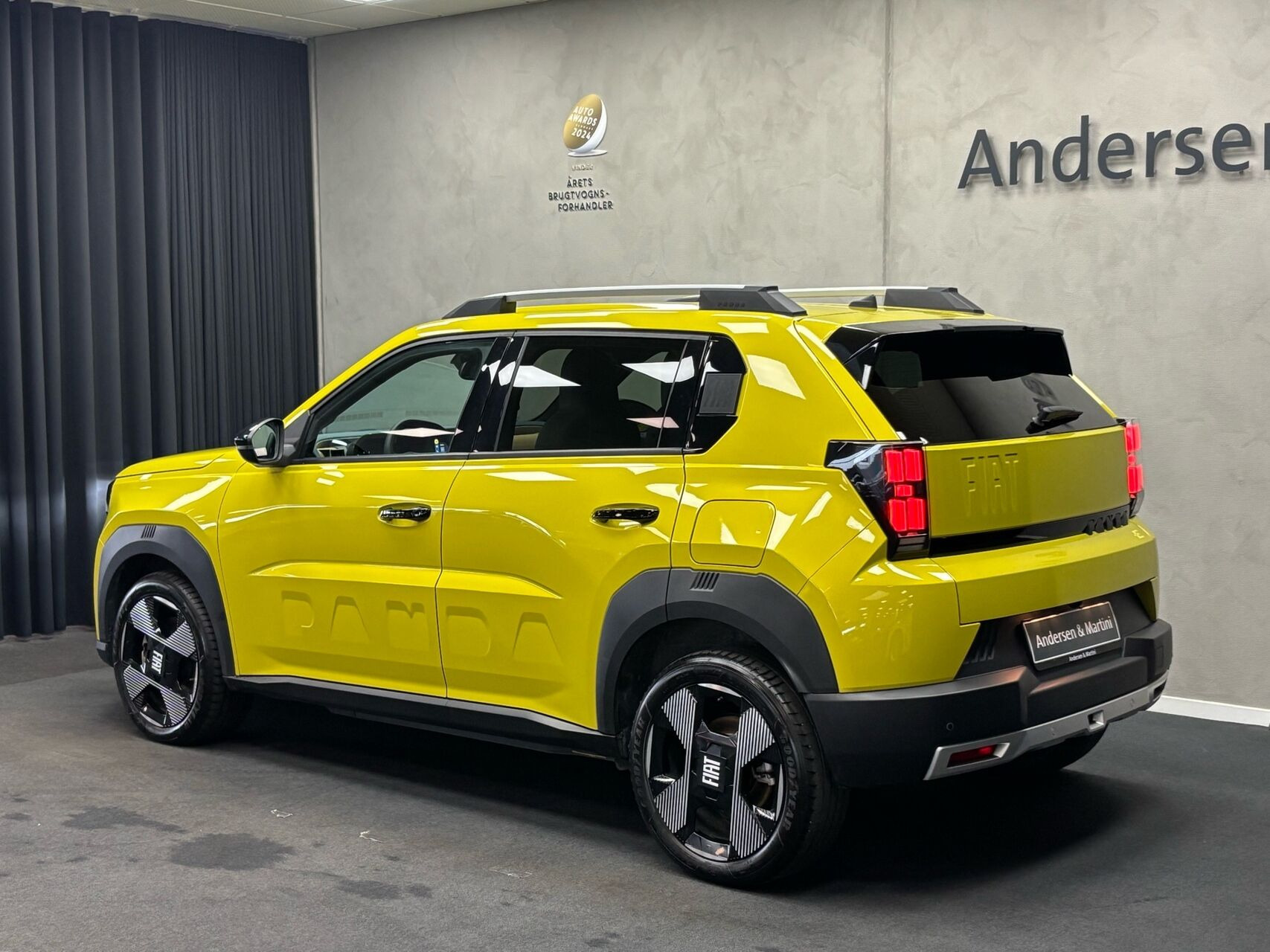 Gul Fiat Grande Panda fra 2025