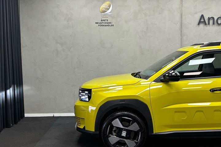 Gul Fiat Grande Panda fra 2025