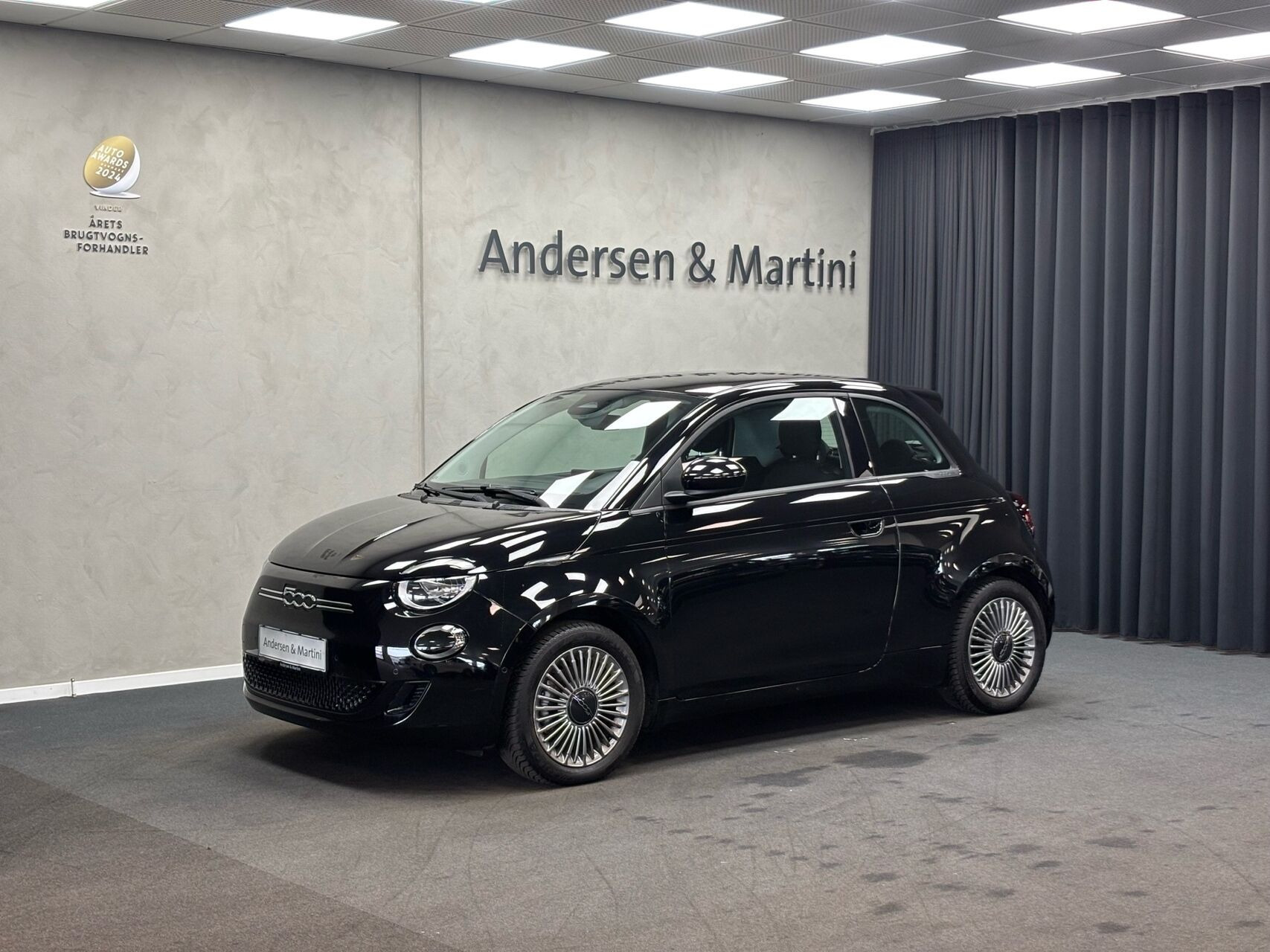 Sort Fiat 500e fra 2023