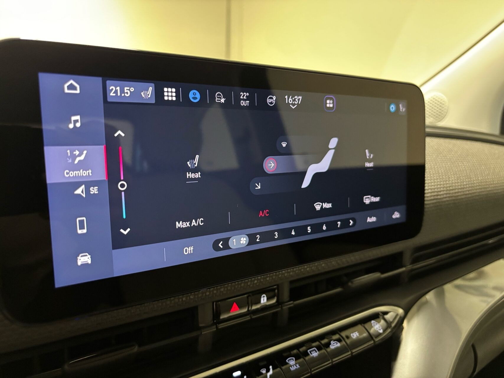 Sort Fiat 500e fra 2023