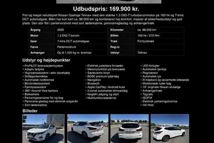 undefined Nissan Qashqai fra 2020