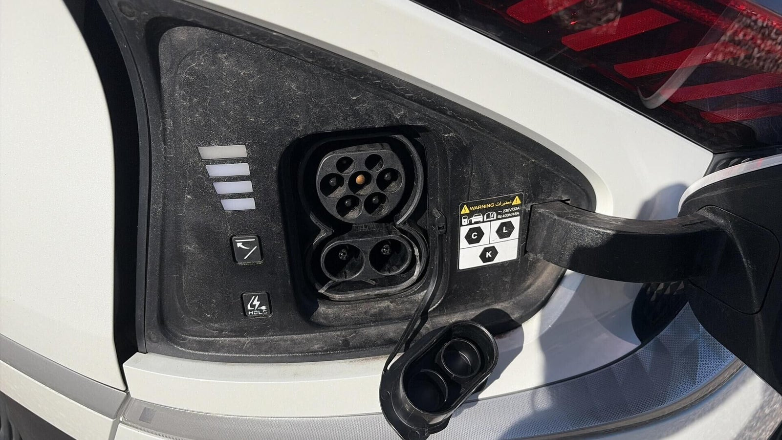 Hvid Kia EV6 fra 2022