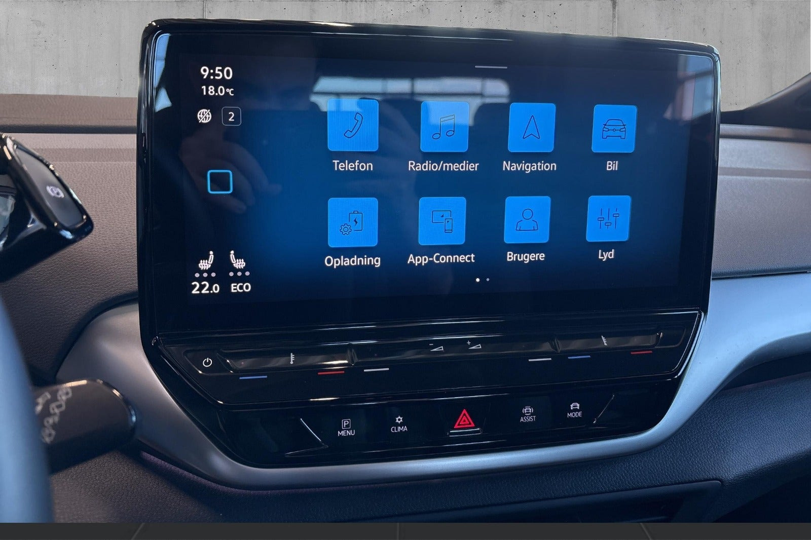 Grå VW ID.4 fra 2023