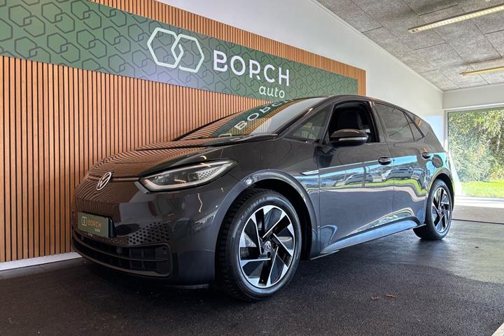Grå VW ID.3 fra 2021