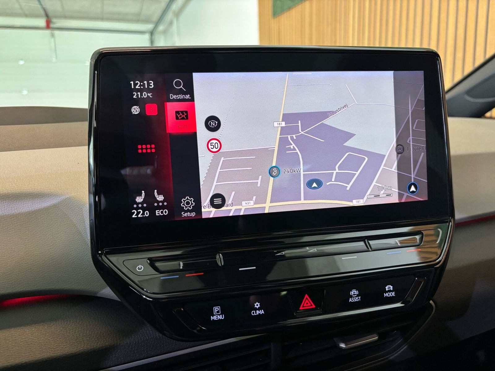 Grå VW ID.3 fra 2021