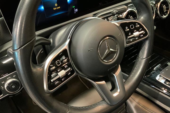 Sort Mercedes A200 fra 2019