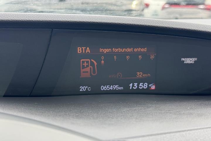 Grå Honda Civic fra 2015