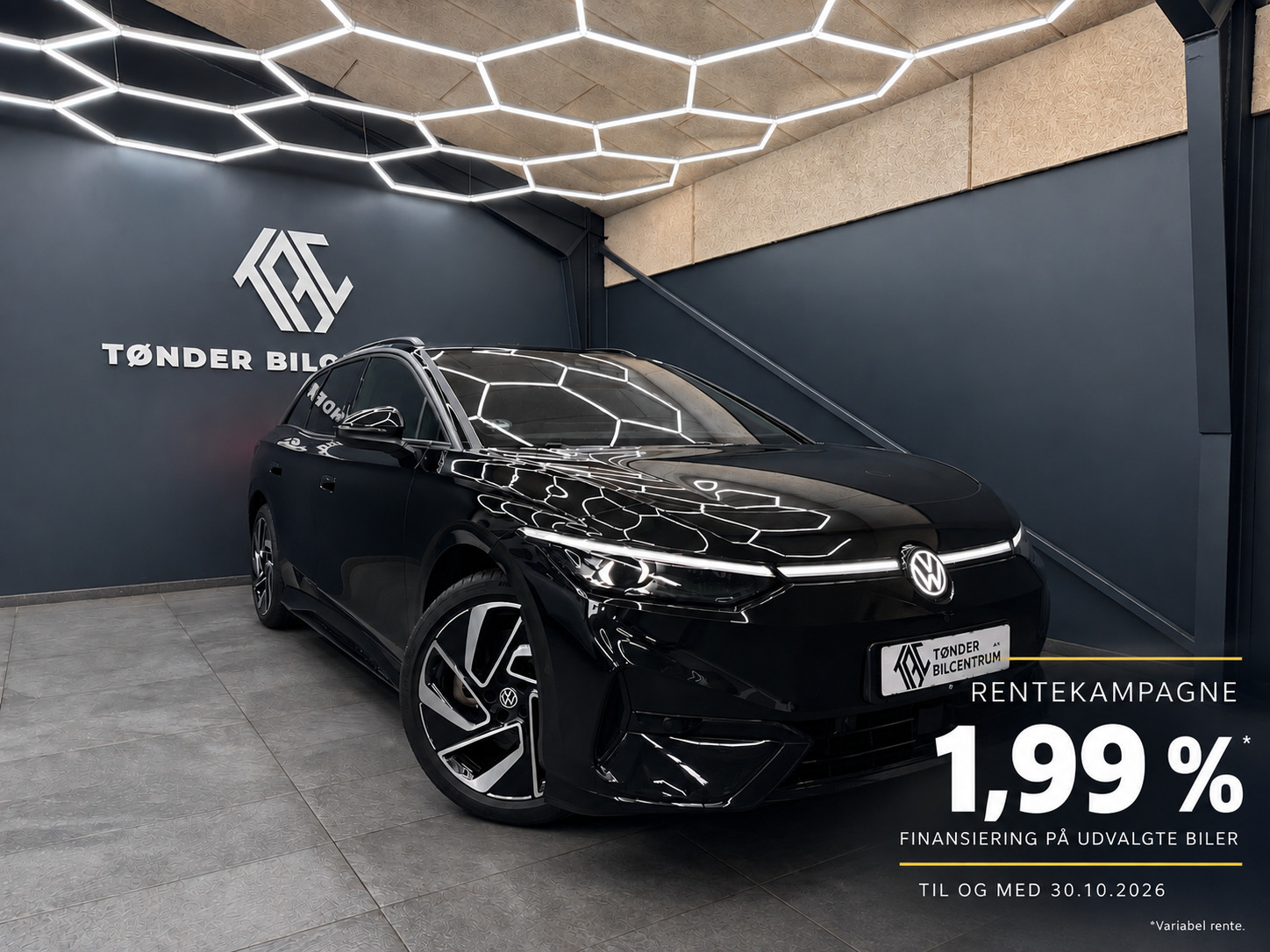 Sort VW ID.7 fra 2025